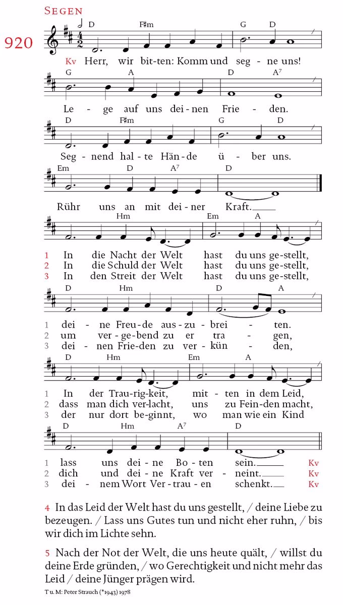 Wie kann der Segen strömen?