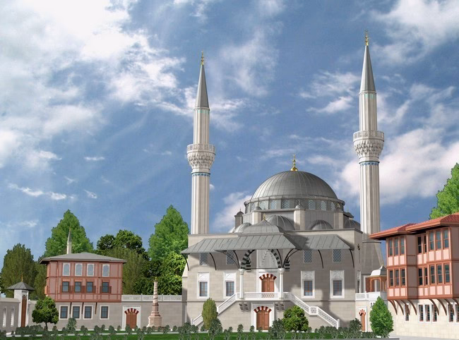 Was ist in der Moschee zu sehen?