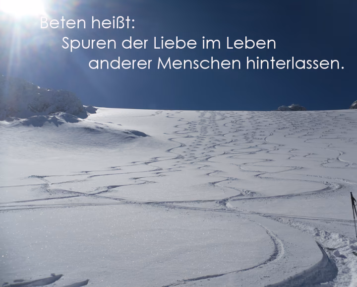 Wie können wir Spuren der Liebe sichtbar machen?