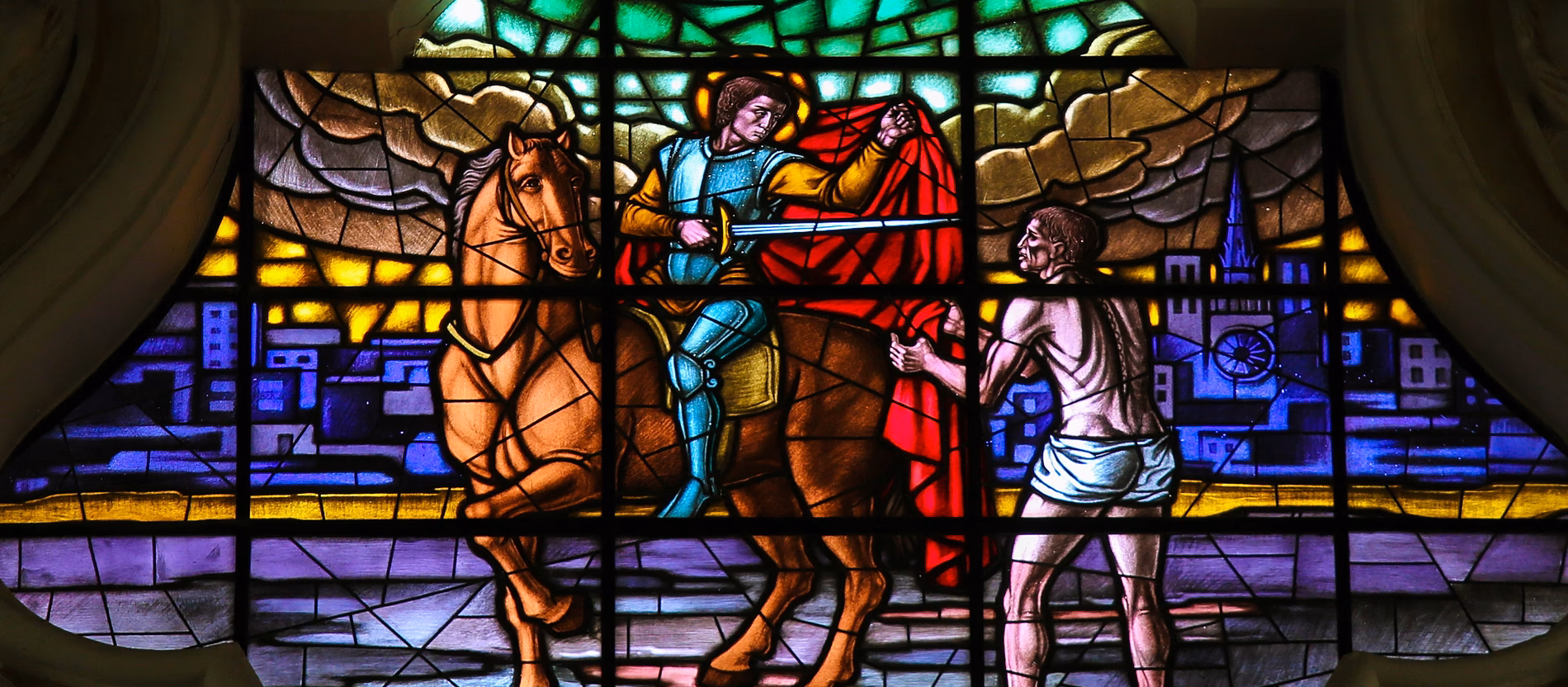 Warum ist der heilige Martin grenzüberschreitend?