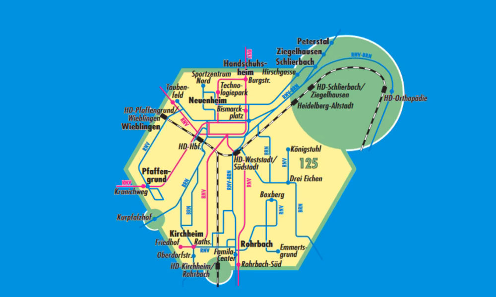 Was ist ein VRN-Verbundgebiet?