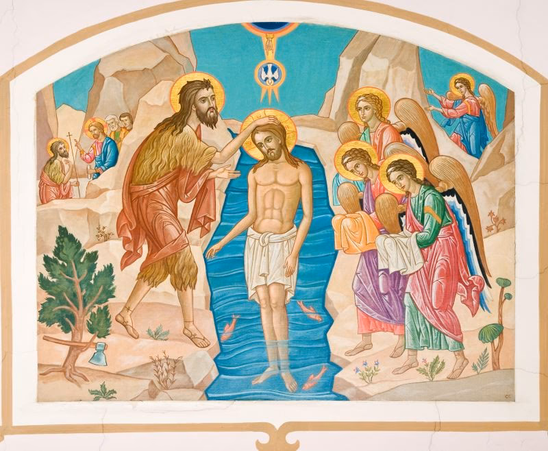 Was symbolisierte die Taufe des Johannes?