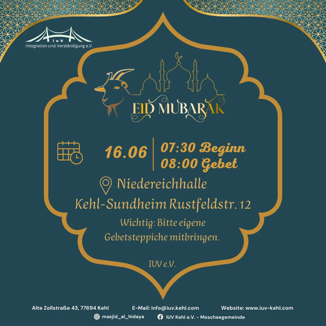 Wann ist der erste Feiertag im Islam?